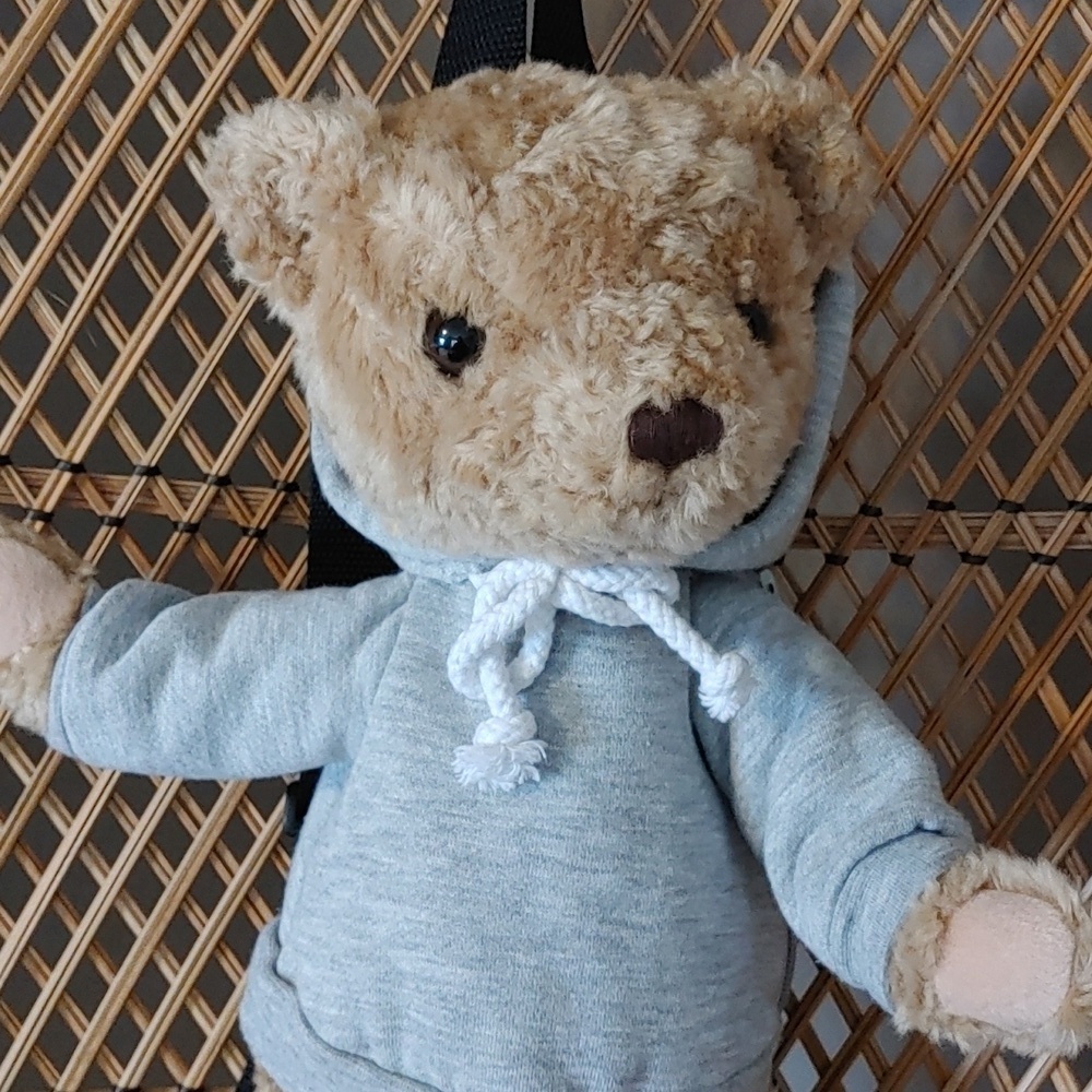 ADORABLE SOFT HERRINGTON TEDDY BEAR BACKPACK